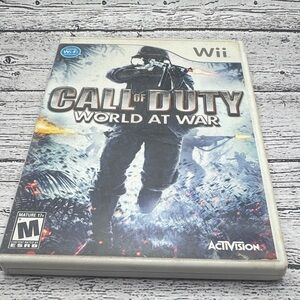 Call of Duty: World at War for Wii - Black and White by Activision